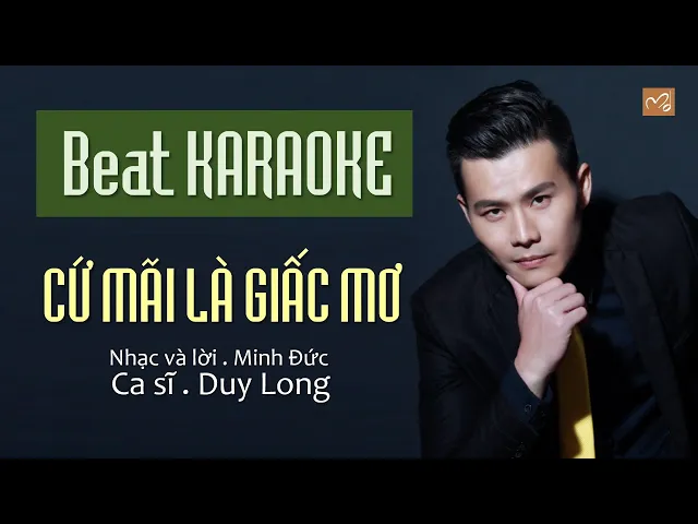 Beat Karaoke CỨ MÃI LÀ GIẤC MƠ . Tone Nam. Beat gốc Tác giả (Nhạc sĩ Minh Đức) [OFFICIAL]