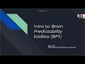 OHBM2022 Machine learning for Neuroimaging in python with the Brain Predictability toolbox