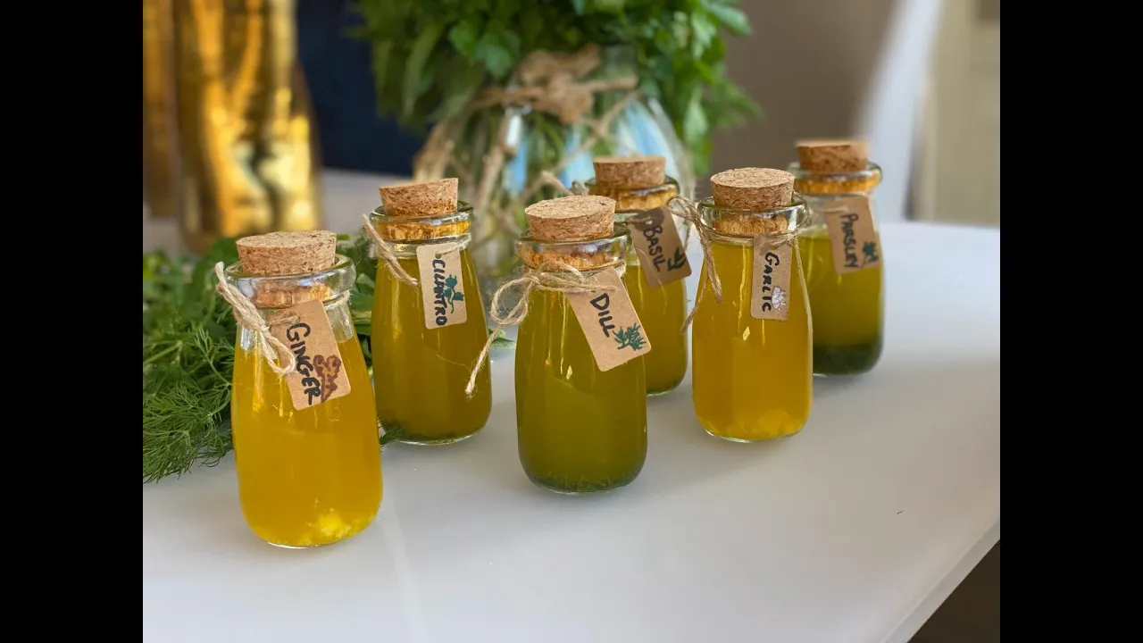 Easy Herb-Infused Olive Oils