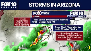 More monsoon storms on tap for Phoenix FOX 10 Phoenix