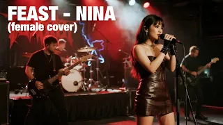 feast nina cover female vocal video 