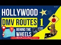 Hollywood DMV Driving Test Route 1
