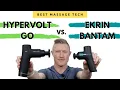 Hypervolt GO vs Ekrin Bantam A mini massage gun comparison