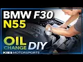 How to Change the Oil and Oil Filter in a BMW F30 335i N55 xDrive