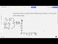 plotting coordinates