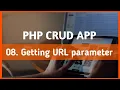 lecture-8 Sending URL parameter to another app PHP CRUD Operation tutorial