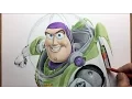 Drawing Buzz Lightyear Toy Story - Timelapse Artology