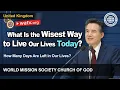 Download Lagu How Many Days Are Left in Our Lives? | WMSCOG, Church of God, Ahnsahnghong, God the Mother