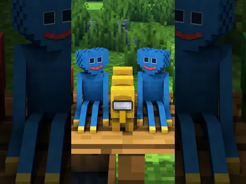 Huggy Wuggy Kicked Among Us Out! - Minecraft Animation #minecraft #animation #shorts