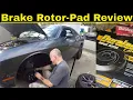 Dodge Challenger Charger brake rotor and pad review from Autozone