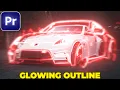 GLOWING OUTLINE Effect in Premiere Pro Glowing Edges Effect