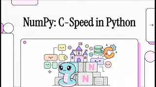 NumPy C - Speed in Python