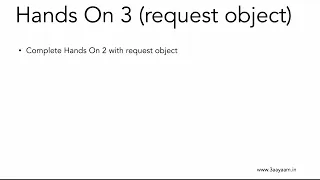 09 Flask request Object its Usage
