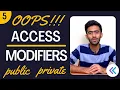 OOPs - Java Programming Ep-5 Access Specifiers Tamil code io
