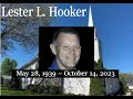 Funeral of Lester L Hooker