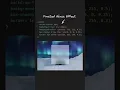 How to make a frosted glass glassmorphism effect in CSS