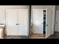 Non-Mortise French Closet Doors