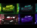 Lightning McQueen Every Color Transformation Neon Edit