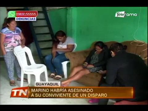 Marino habría asesinado a su conveniente de un disparo