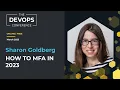 How to MFA in 2023 Sharon Goldberg