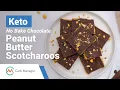 Keto No-Bake Chocolate Peanut Butter Scotcheroos Recipe