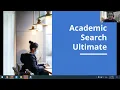 EBSCO Academic Search Ultimate