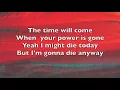 The Soldier - Lacey Sturm Lyrics