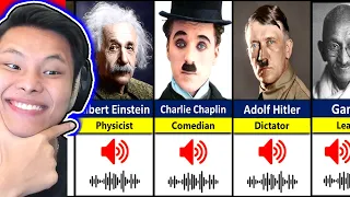 Giọng Nói Của Những Người Nổi Tiếng Trong Lịch Sử🎤🤔JayGray Reaction Voice of Historical Figures