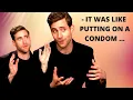 Oliver Jackson-Cohen It Was Like Putting On a Condom - THE INVISIBLE MAN 2020