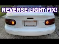 NA Miata Reverse Light Switch Replacement