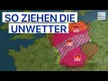 Download Lagu Heftige Unwetterlage am Donnerstag in Deutschland