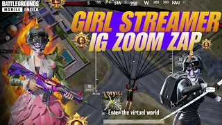 GIRL STREAMER VS IG ZOOM INTENSE 1V4 CLUTCHES