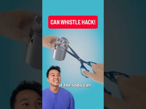 Soda Can Whistle! @zackdfilms
