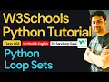 W3Schools W3Schools Python W3Schools Python Tutorial Class 068 Python - Loop Sets
