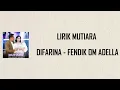 MUTIARA - Difarina Indra Adella ( Official Liryc Video )