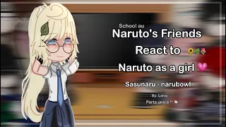 - Naruto s friends react to Naruto as a girl Sasunaru