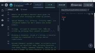 Eloquent JavaScript Read-Along - Values Types and Operators