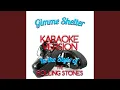 Download Lagu Gimme Shelter In the Style of the Rolling Stones Karaoke Version