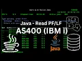 Java on AS400 Read from Java AS400 IBM i Tutorial for Beginners