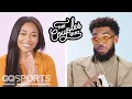 Karl-Anthony Towns Jordyn Woods Take a Couples Quiz GQ Sports