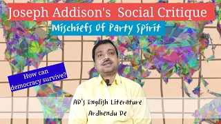 Download Joseph Addison's Social Critique, \ MP3