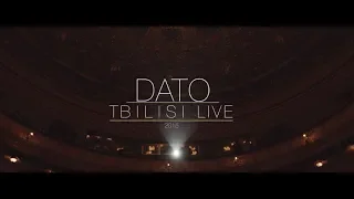 Dato არ მინდა რომ გული გატკინო Ar Minda Rom Guli Gatkino Tbilisi Live 2015 