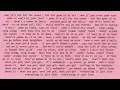 Olivia Rodrigo - serena joy (instrumental)