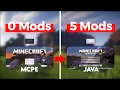 Turn MCPE to JAVA with only 5 MODS 1 20