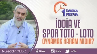 İddia ve Spor toto loto oynamak haram mıdır?