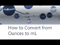 How to Convert from Ounces to mL