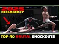 Lagu Top 40 Savage KO's | December 2025 #7 (MMA•Muay Thai•Boksen•kickboksen)