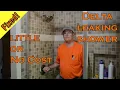 How to fix a dripping shower head with a single handle at no cost or low cost
