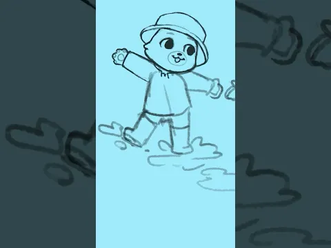 Drawing with JJ ✏️ Rain Rain Go Away 🌧️ #cocomelon #shorts CoComelon Nursery Rhymes