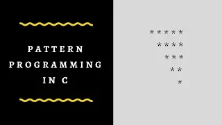 C programming pattern part 2 Pattern star program in C